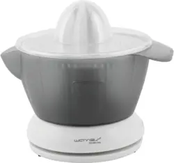 Zitronenpresse Noah in Weiß/Grau