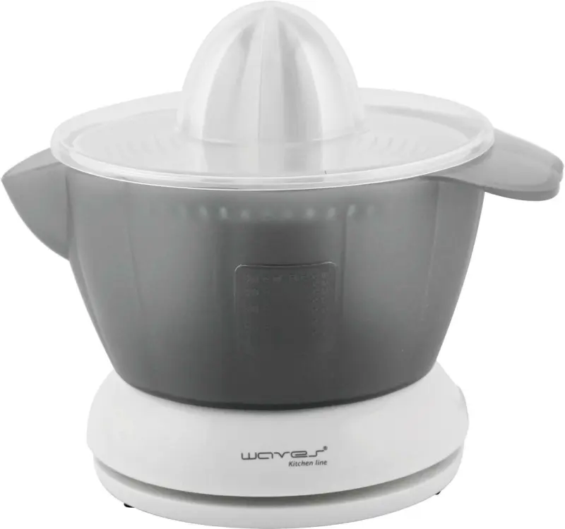 Zitronenpresse Noah in Weiß/Grau