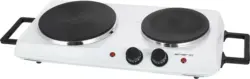 Doppelkochplatte NICOLETTA in Weiß