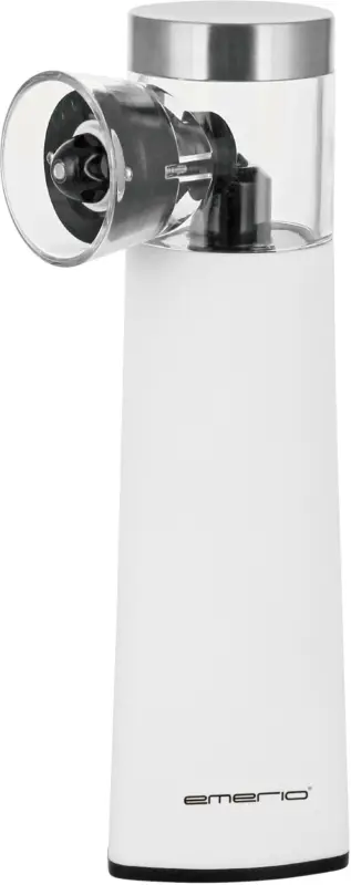 Elektrische Salz-/Pfeffermühle Siki aus Edelstahl in Weiß