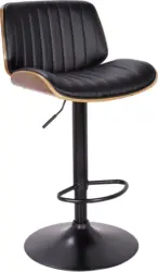 Barhocker in Schwarz