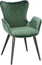 mömax Stuhl in Grün/Schwarz