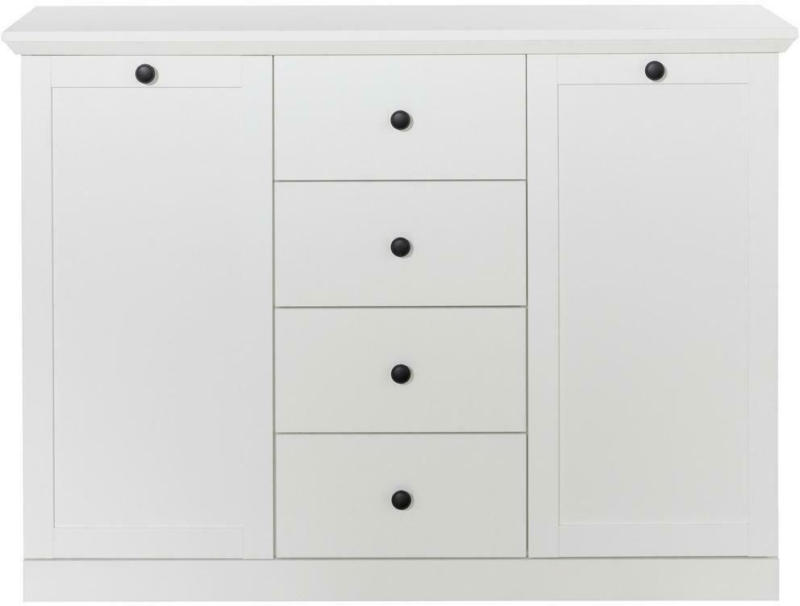 Sideboard Baxter B: 119 cm Weiß