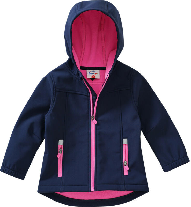 Mädchen Softshelljacke mit Kapuze (Nur online)