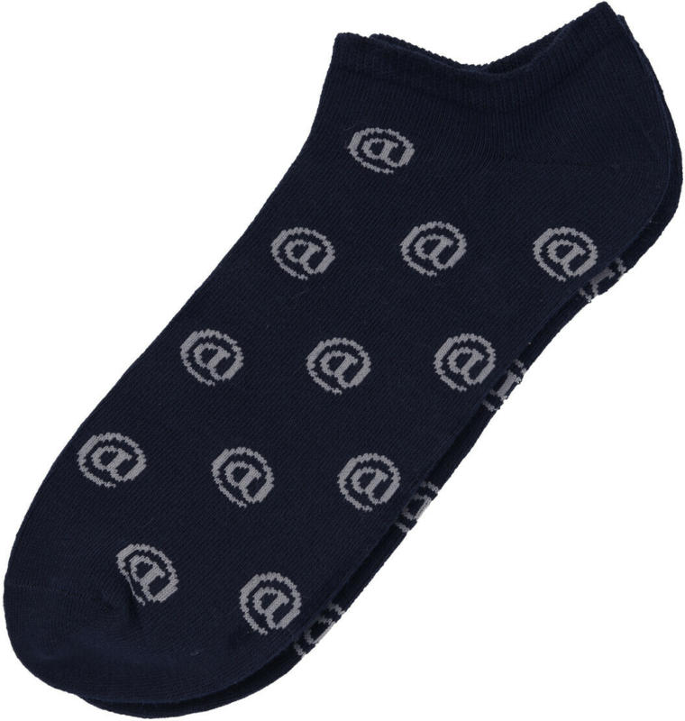 1 Paar Herren Sneaker-Socken mit Motiv (Nur online)
