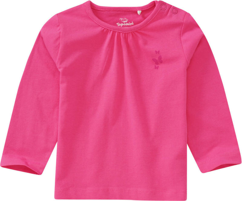 Baby Langarmshirt mit Schmetterling-Motiv (Nur online)