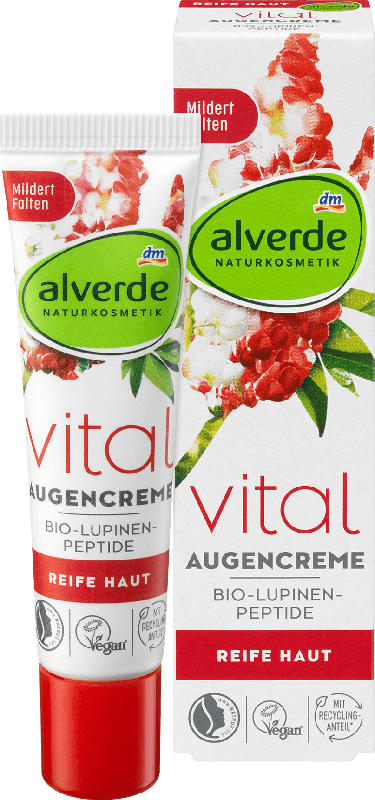 alverde NATURKOSMETIK Vital Augencreme