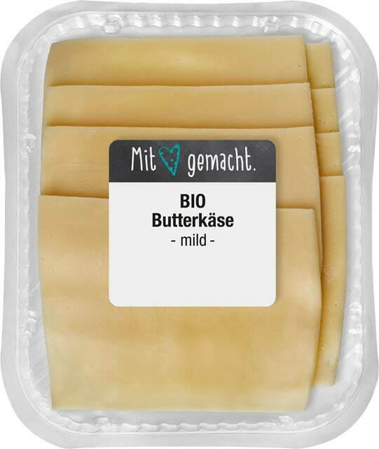 Mit Herz gemacht: Bio Butterkäse