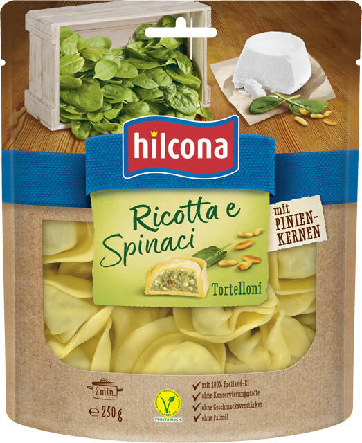 Hilcona Tortelloni Ricotta e Spinaci