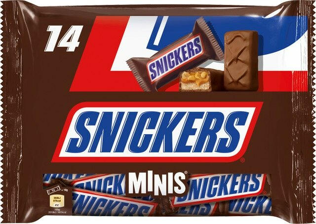 Snickers Minis, Twix Minis