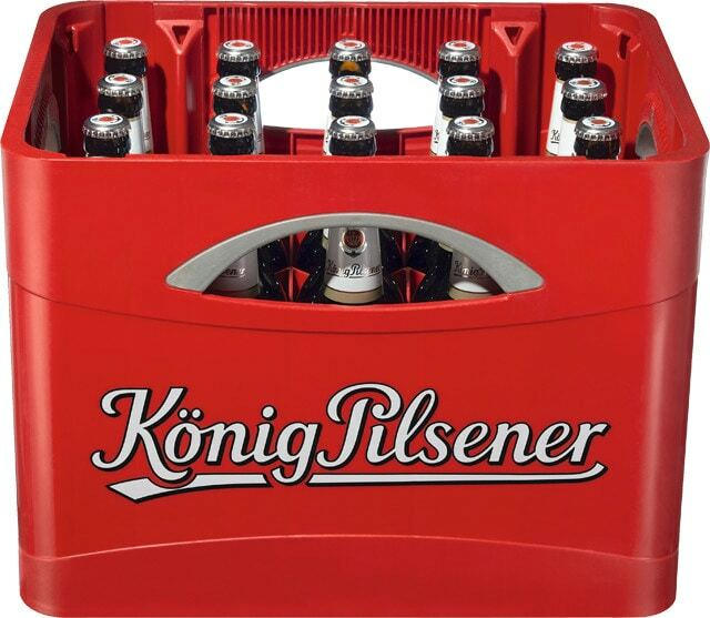 König Pilsener - 2 Kisten