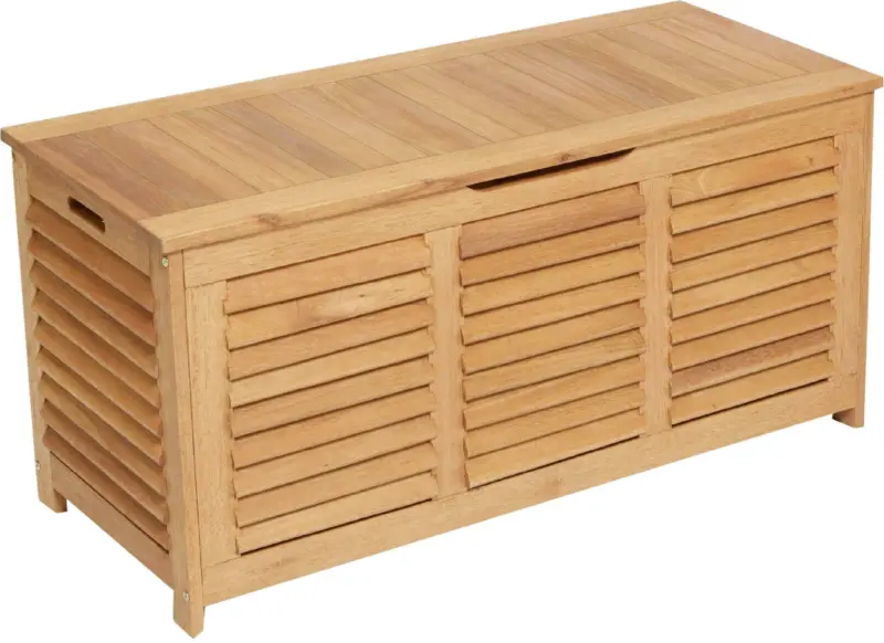 Kissenbox aus Eukalyptus, natur