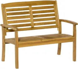 Gartenbank 'Paraiba' aus Akazie, natur