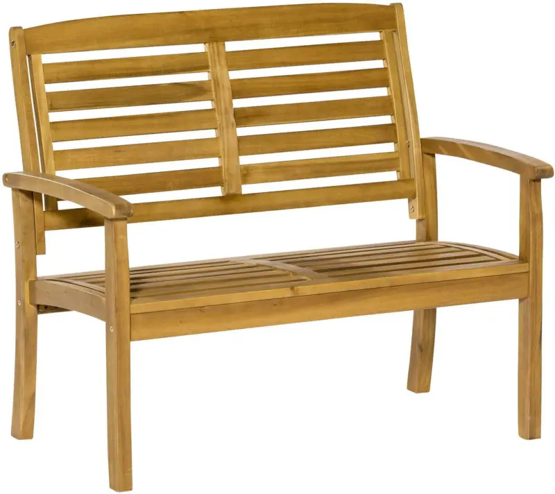 Gartenbank 'Paraiba' aus Akazie, natur