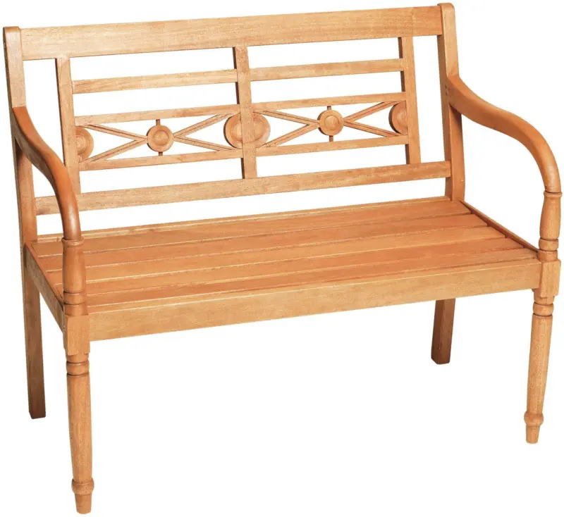 Gartenbank 'Havanna' aus Eukalyptus, natur