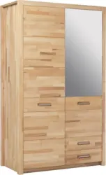 Kleiderschrank 'Fenja' , aus Buche