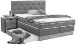 Möbelix Boxspringbett mit Topper + Bettschubladen 200x200 Mara