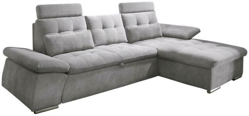 Ecksofa mit Schlaffunktion Nalo Longchair, Webstoff