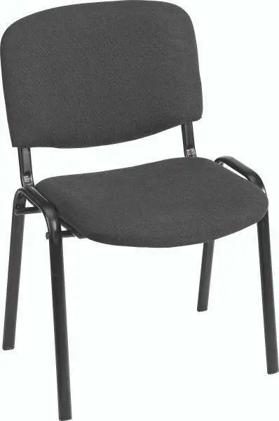 Besucherstuhl in Schwarz