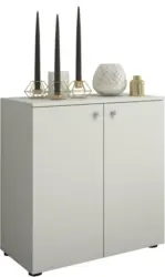 Kommode in Weiss ca. 70x70x39 cm 'Vandol Mini'