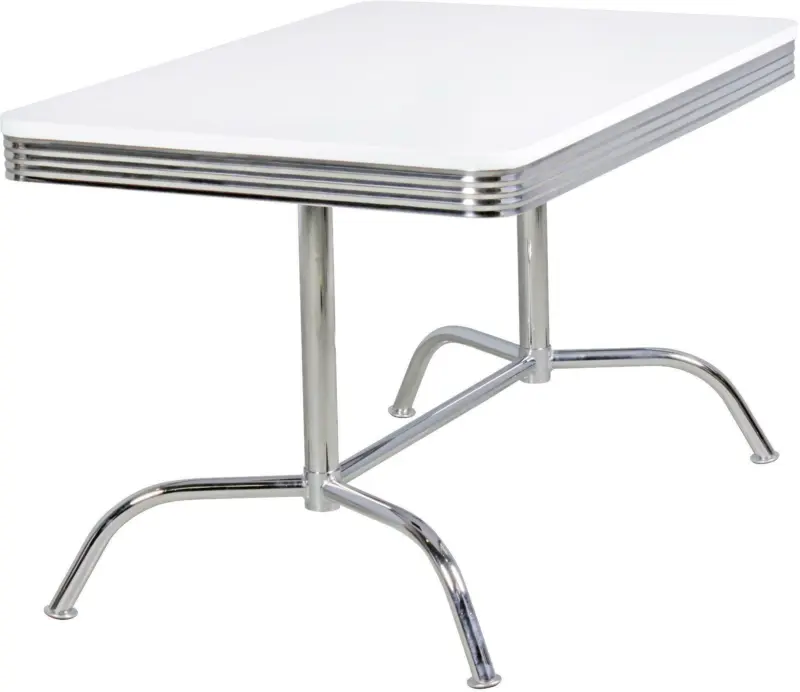 Esstisch 'WL5.042' , ca 120x80x76 cm , weiss