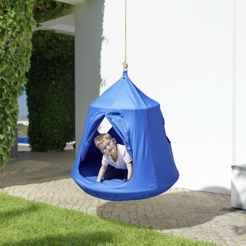 Nestschaukel in Blau 'Leon'