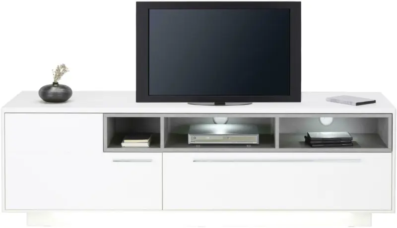 TV-Element in Weiß
