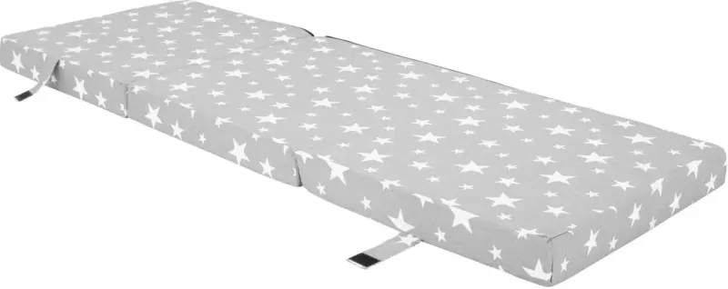Faltmatratze in Grau ca. 185x62cm