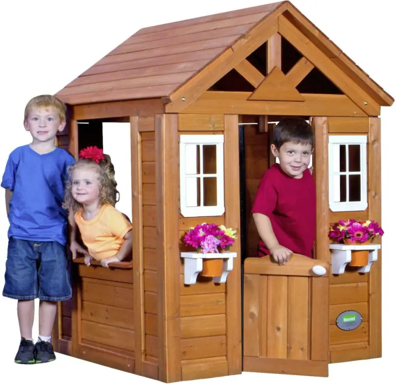 Spielhaus Timberlake in Hellbraun